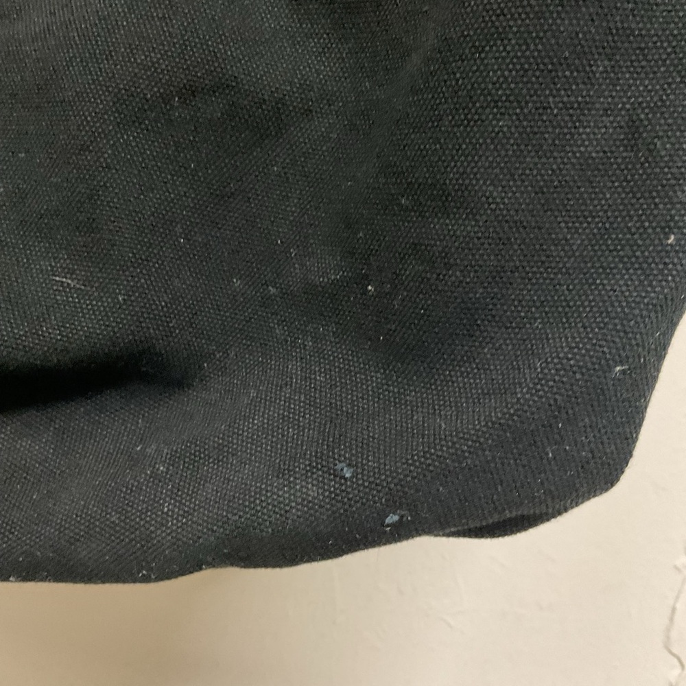 BAGGU Black Vertical Canvas Duck Bag - Picture 4 of 12